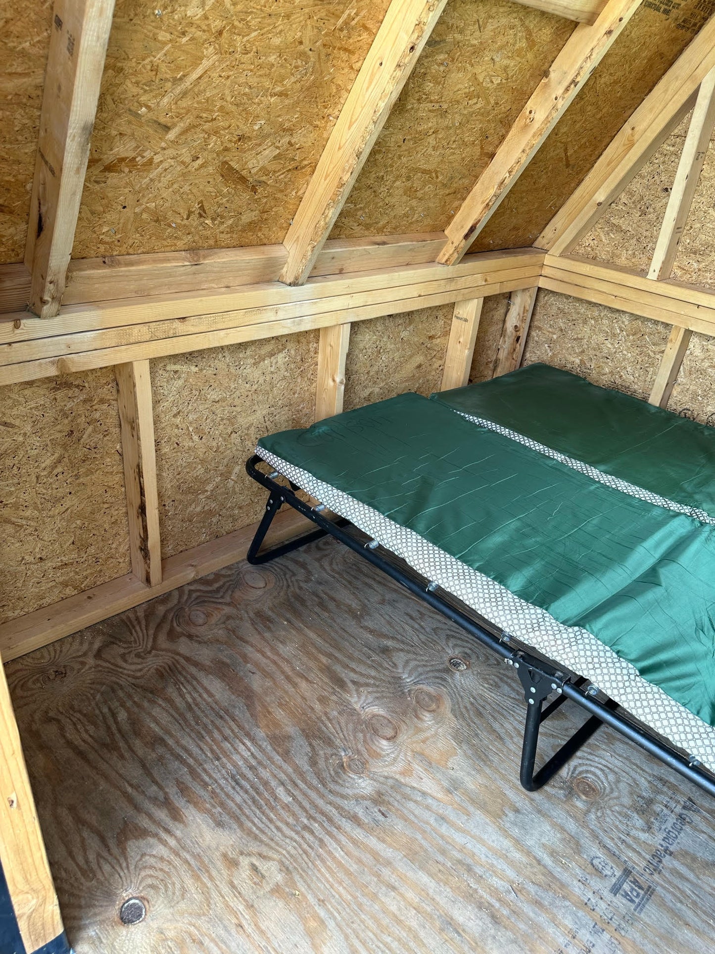 The CamPod- 8x8 Modified A-Frame- Shell w/ Complete Exterior