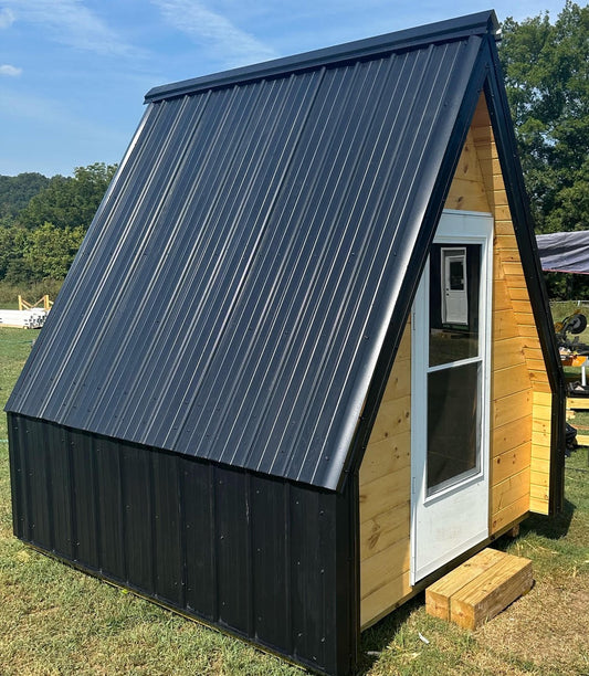 The CamPod- 8x8 Modified A-Frame- Shell w/ Complete Exterior