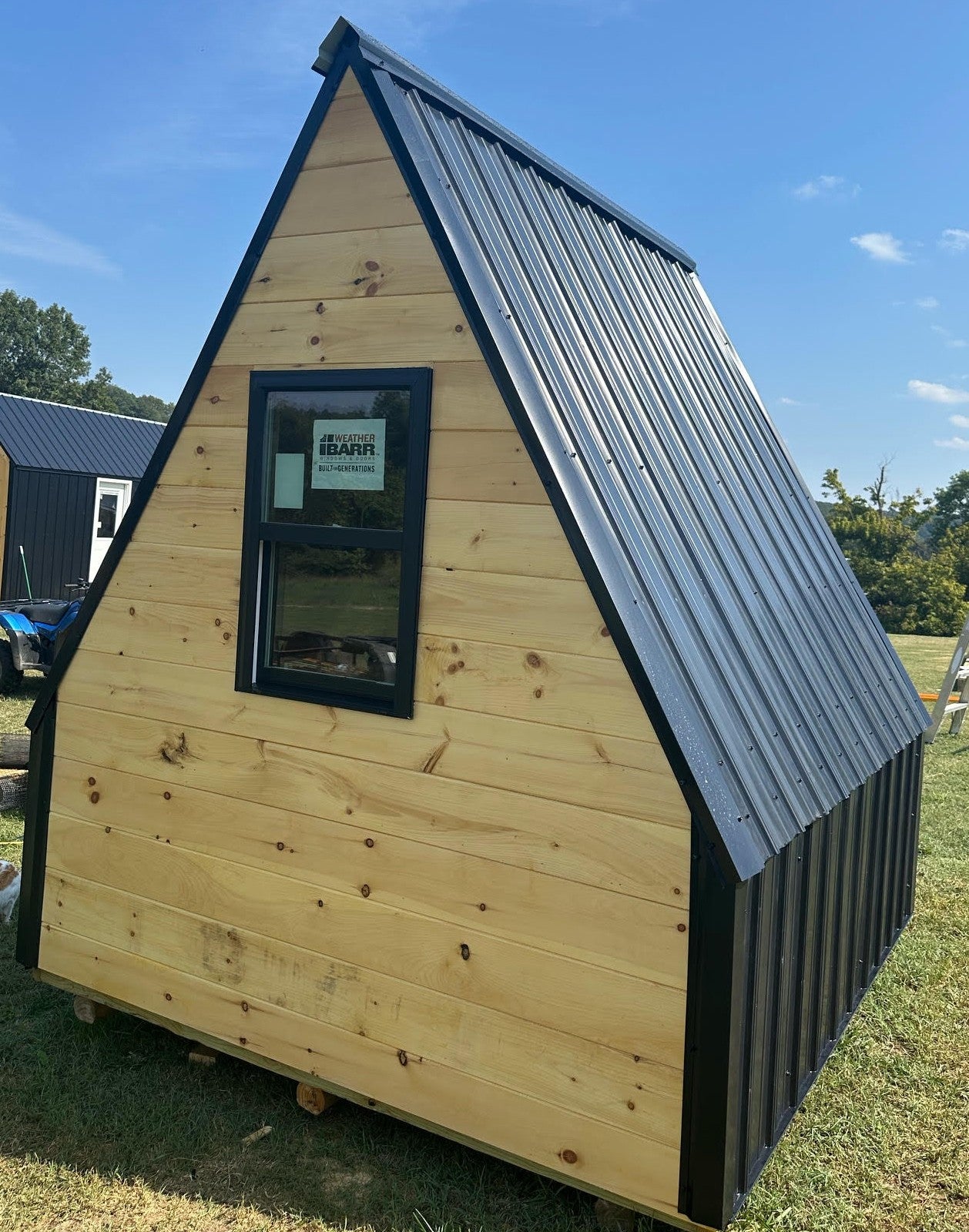 The CamPod- 8x8 Modified A-Frame- Shell w/ Complete Exterior