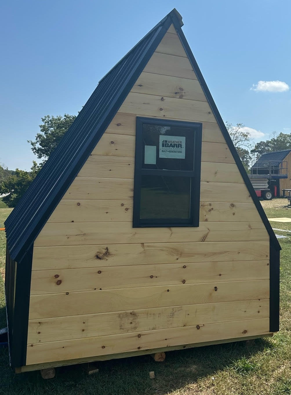 The CamPod- 8x8 Modified A-Frame- Shell w/ Complete Exterior