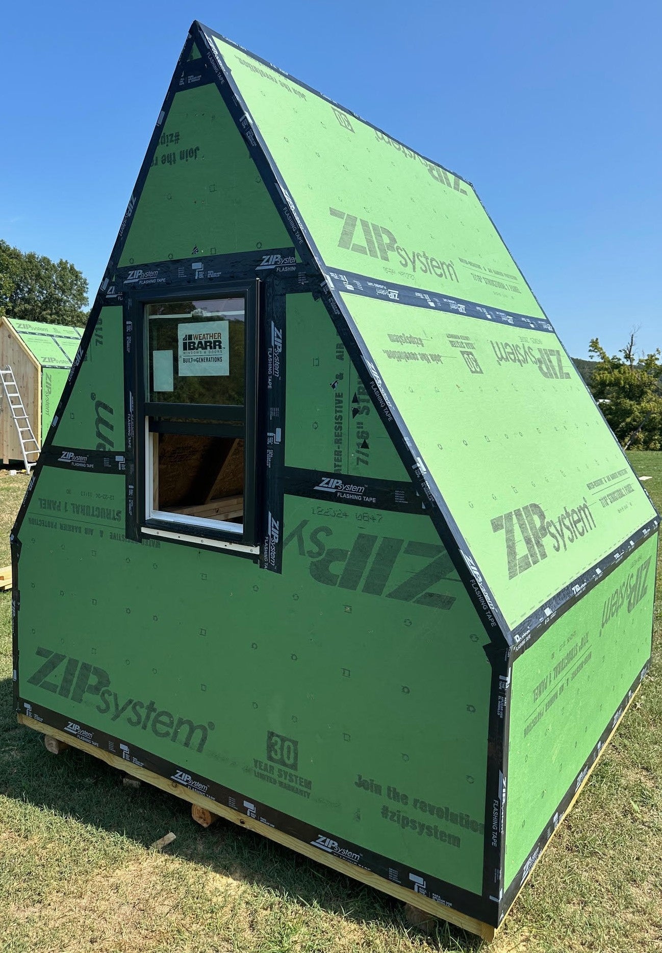 The CamPod- 8x8 Modified A-Frame- Shell w/ Complete Exterior