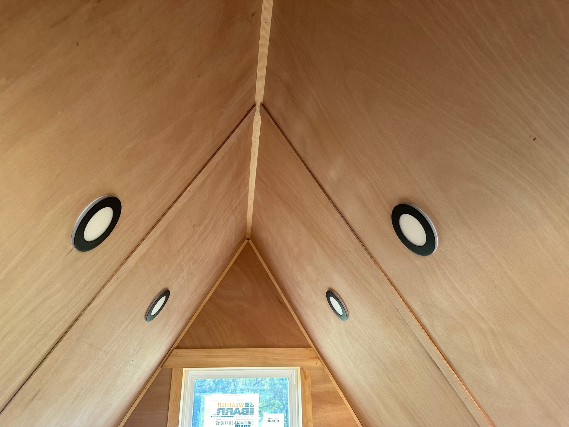 The GlamPod- 8x8 Modified A-Frame- w/Electricity, Finished Interior, a –  Home Podz